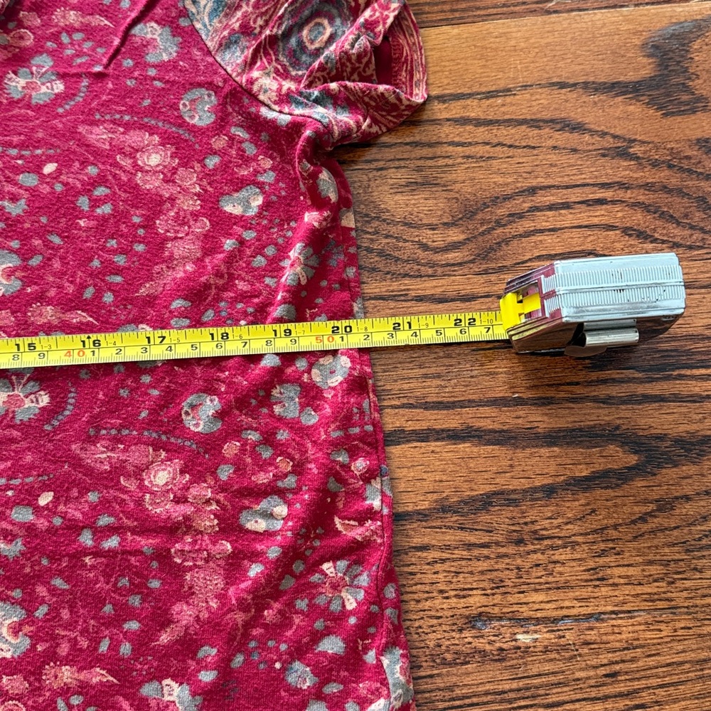 Lucky brand dress short sleeve super comfy hippy boho print with pockets… - Picture 10 of 10